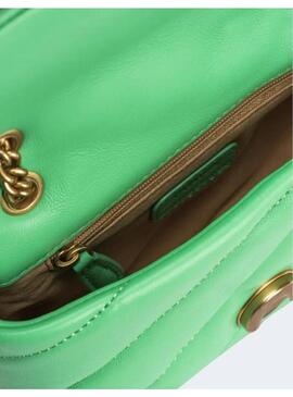 BOLSO PINKO LOVE PUFF BABY VERDE