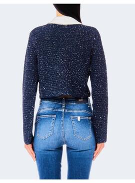 CHAQUETA PUNTO MARINO BOTONES JOYA
