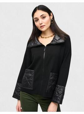 Chaqueta Joseph Ribkoff Punto Negro Para Mujer