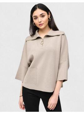 Poncho Joseph Ribkoff Camel Para Mujer