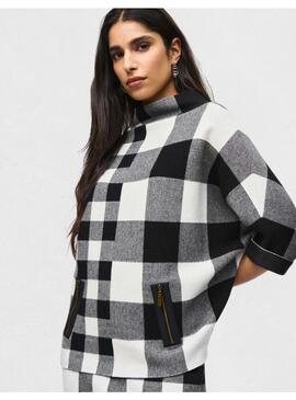 Poncho Joseph Ribkoff Cuadros Para Mujer