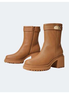 Botin Twin set marron malt para mujer