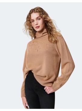 Sueter TwinSet Bicolor Dorado Sandy Para Mujer