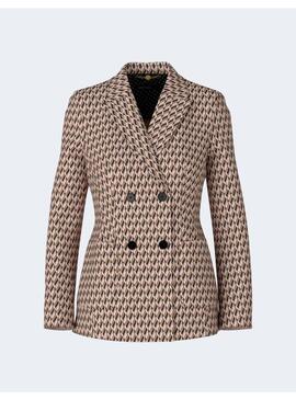 Blazer Marccain punto geométrico para mujer