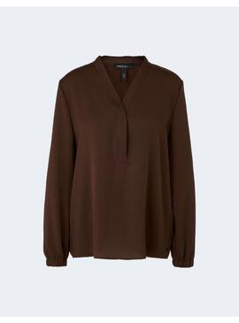 Blusa Marccain marron para mujer