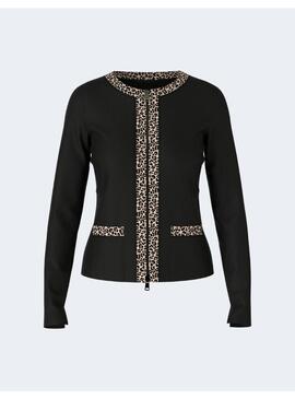 Chaqueta Marccain negro/leo para mujer