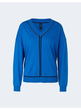 Jersey Marccain azul para mujer