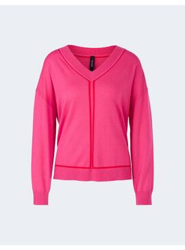 Jersey Marccain fucsia para mujer