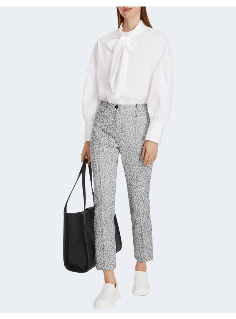 Pantalón Marccain leopardo con brillos para mujer