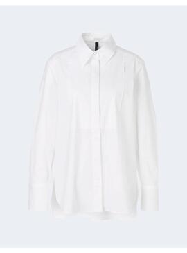 Camisa Marccain blanca popelin para mujer