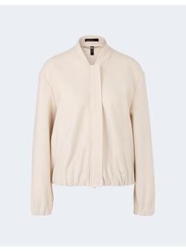 Chaqueta Marccain paño beig para mujer