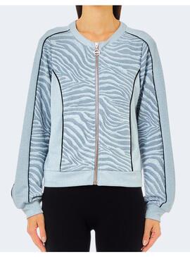 Chaqueta Liu jo sport cebra plata para mujer