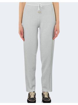 Pantalón Liu Jo chandal gris brillos para mujer