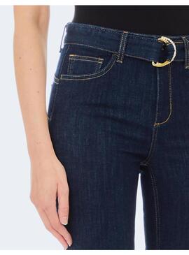 Jeans Liu Jo denim oscuro campana para mujer