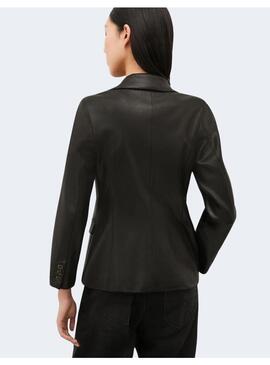 Blazer Marella Vaglio Negra Brillos para mujer