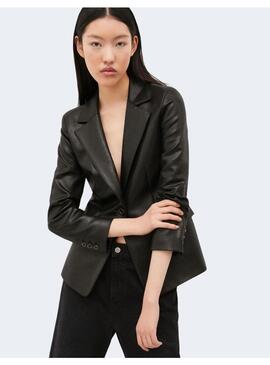 Blazer Marella Vaglio Negra Brillos para mujer