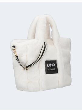 Bolso Liu jo Peluche blanco para mujer