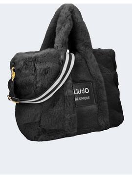 Bolso Liu jo Peluche negro para mujer