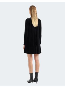 Vestido Corto Terciopelo negro