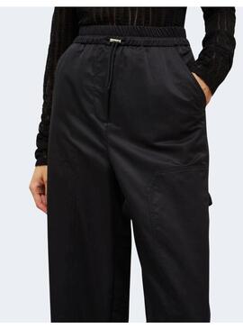 Pantalon Marella Orel negro nylon para mujer