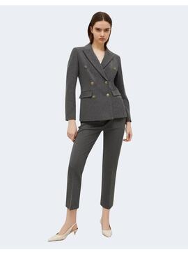 Blazer Marella Fiordo Punto Gris para mujer