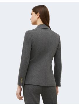 Blazer Marella Fiordo Punto Gris para mujer