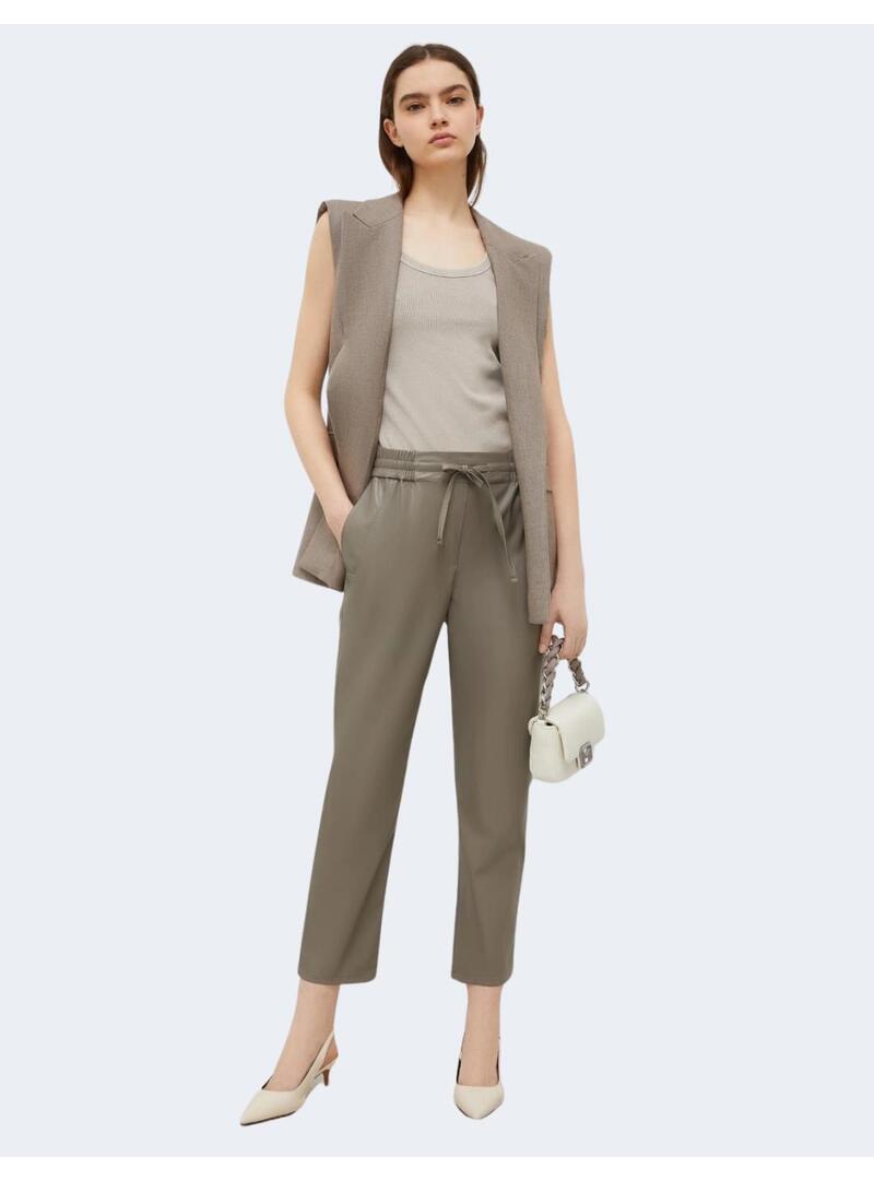 Pantalon Marella Selva Efecto piel topo para mujer