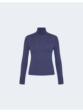 Jersey Marella Lago1 canale Azul c/alto para mujer