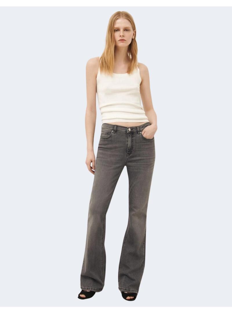 Jeans Marella Bcut gris para mujer