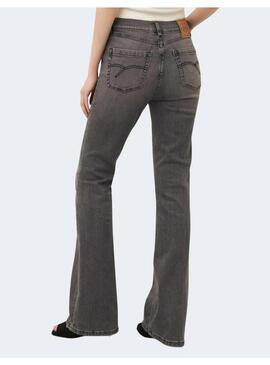 Jeans Marella Bcut gris para mujer