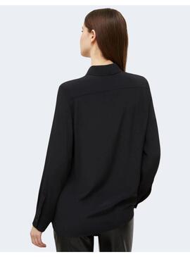 Blusa Marella Nastro negra flor para mujer