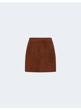 Falda Marella Alfa ante marron para mujer