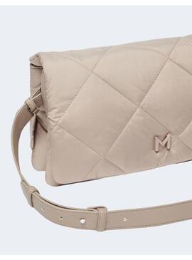 Bolso Marella Barrage acolchado beig para mujer