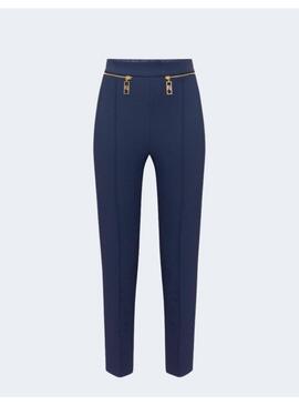 Pantalón Cremalleras Elisabetta Marino Para Mujer