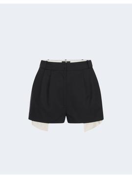 Short Negro Elisabetta Para Mujer