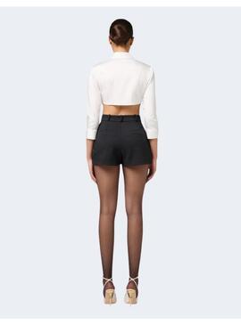 Short Negro Elisabetta Para Mujer