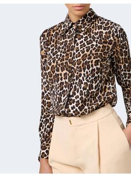 Blusa Elisabetta Animal Print Para Mujer