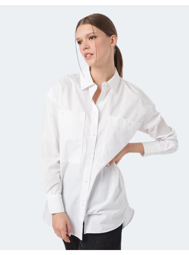 Camisa AX Larga Para Mujer