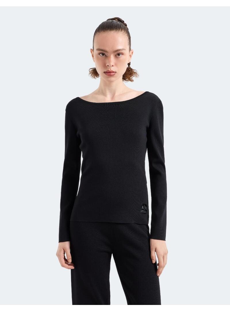 Sueter AX Punto Negro Para Mujer