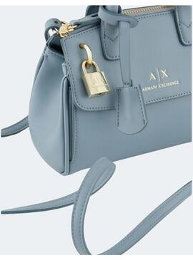 Bolso AX Mini Shopper Azul Para Mujer