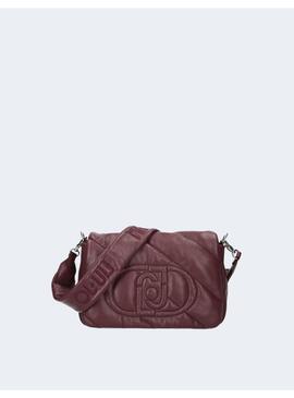 Bolso Liu Jo burdeos acolchado para mujer