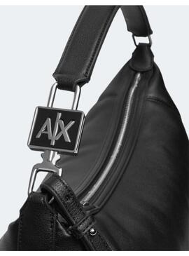 Bolso negro AX grande para mujer