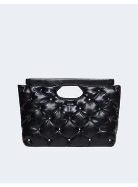 Bolso Tote Liu Jo negro tachuelas para mujer