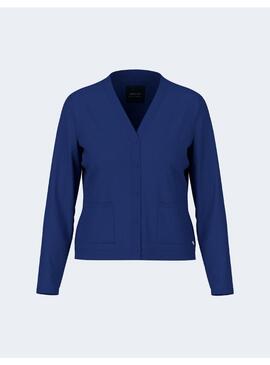 Cardigan Marccain azul punto para mujer