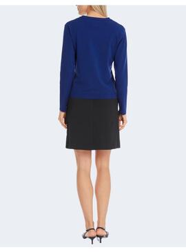 Cardigan Marccain azul punto para mujer