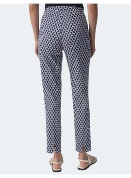 Pantalón joseph ribkoff estampado azulblanco mujer