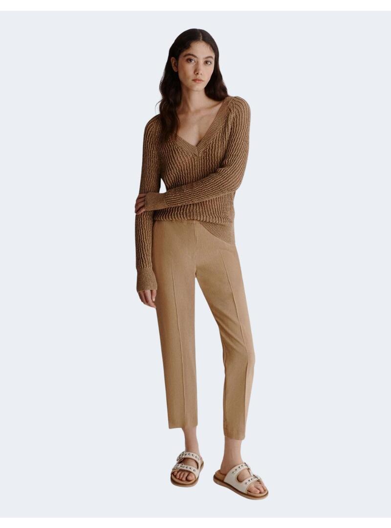 Pantalon Marella Arles camel para mujer