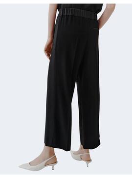 Pantalon Marella Grace negro crepe para mujer