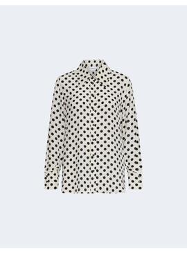 Camisa Marella Conio lunares seda para mujer