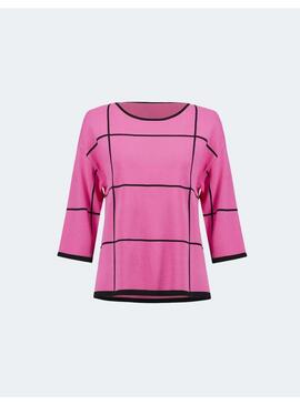 Jersey joseph ribkoff rosa para mujer